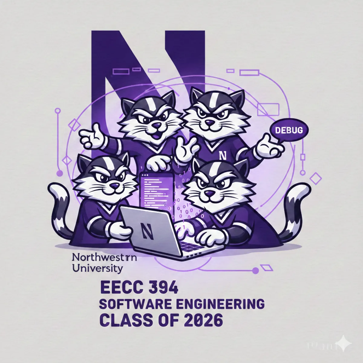 Northwestern CS394 Spring Software Engineering Course 2026